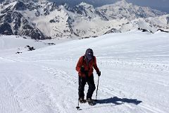 04B Jerome Ryan Climbing To Pastukhov Rocks On The Mount Elbrus Climb.jpg